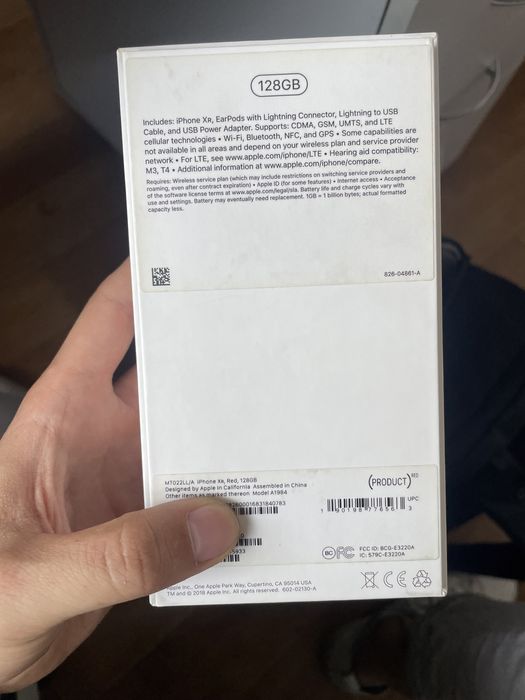 Iphone xr 128 gb red