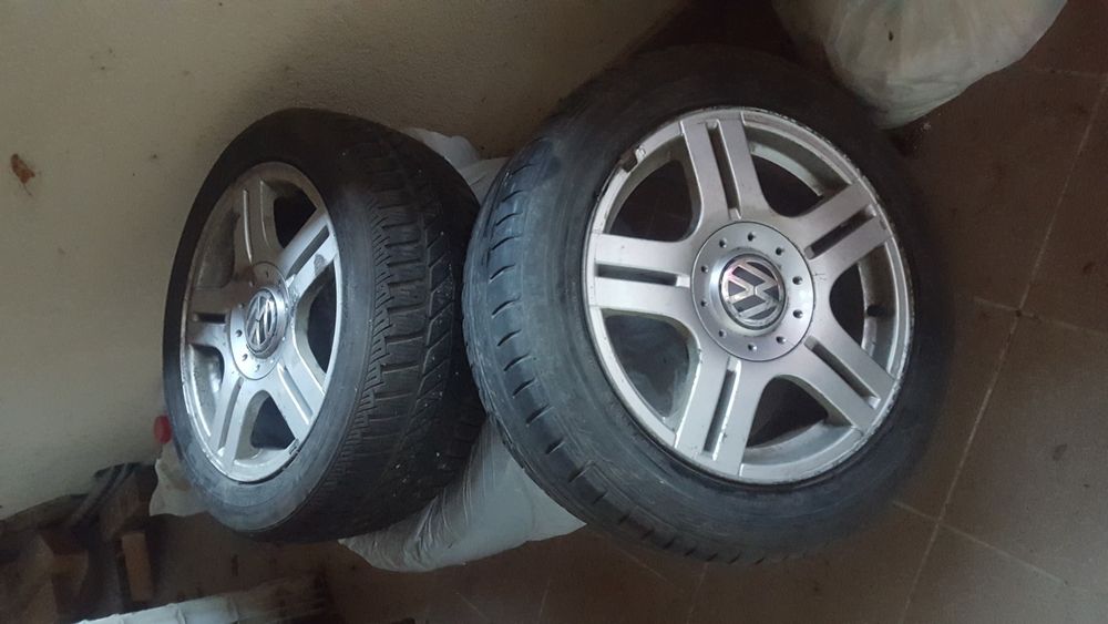 Jante aluminiu 205 x 55 x 16 cu cauciucuri