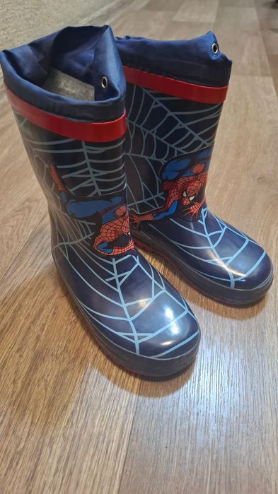 Резиновые сапожки Человек паук.