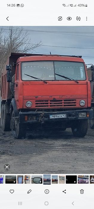 Продаётся  срочно камаз 15 т