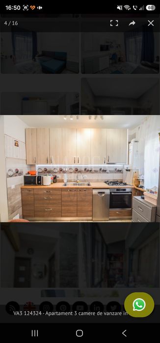 Apartament 2 camere 1 living   plus PARCARE INCLUSĂ