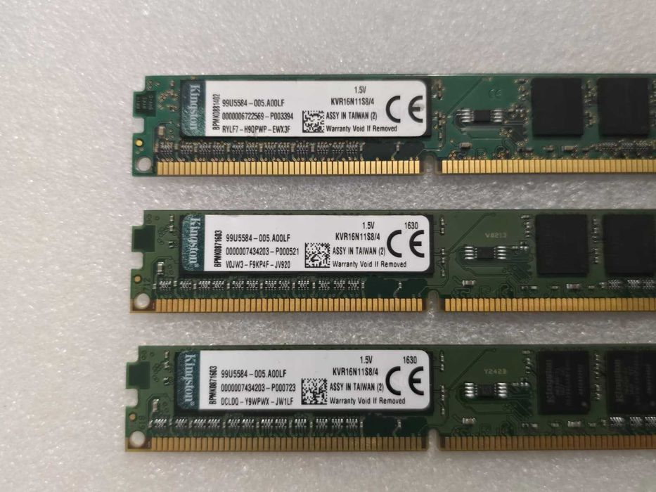 Memorie RAM Kingston ValueRAM 4GB DDR3 1600MHz KVR16N11S8/4