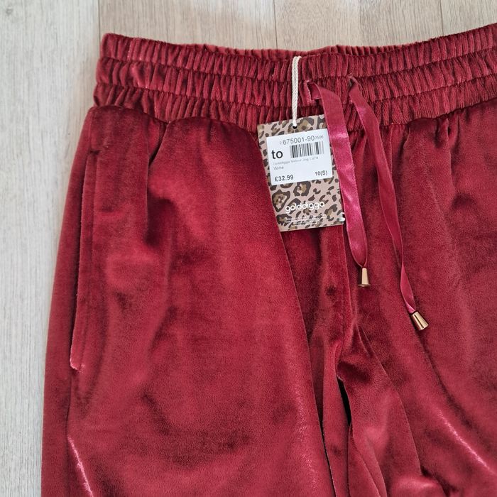 Дамски комплект кадифено горнище и панталон Golddigga Veloul, раз. - S