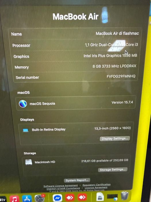 Macbook Air 13 2020 Amanet BKG