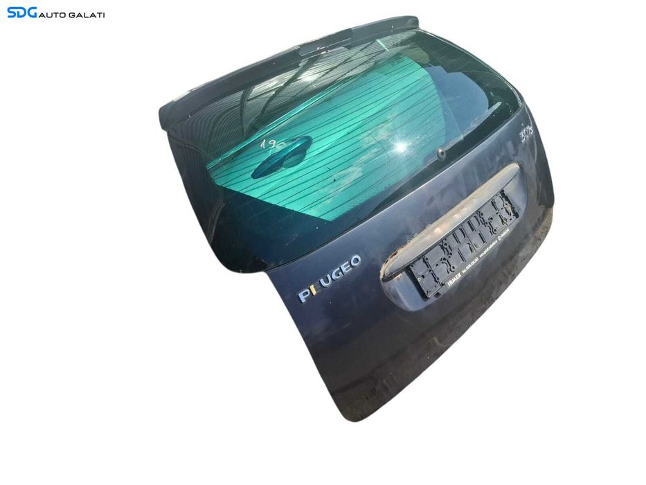 Haion Hayon Portbagaj Dezechipat cu Luneta Geam Sticla Peugeot 307 SW Break 2001 - 2008 (Prezinta Rugina langa Bandou) [LC1467]