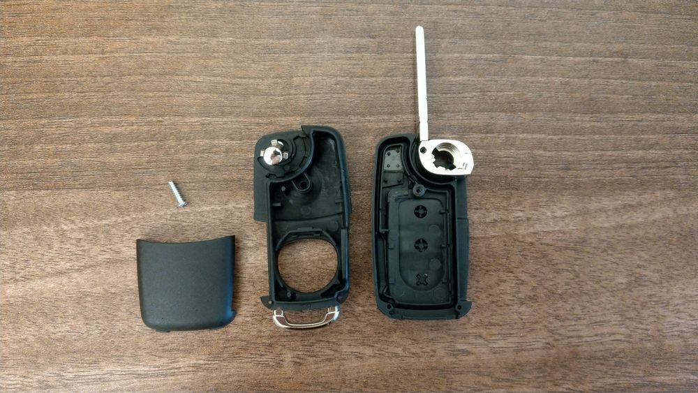Carcasa cheie Vw Touareg cu 3 butoane , tip briceag