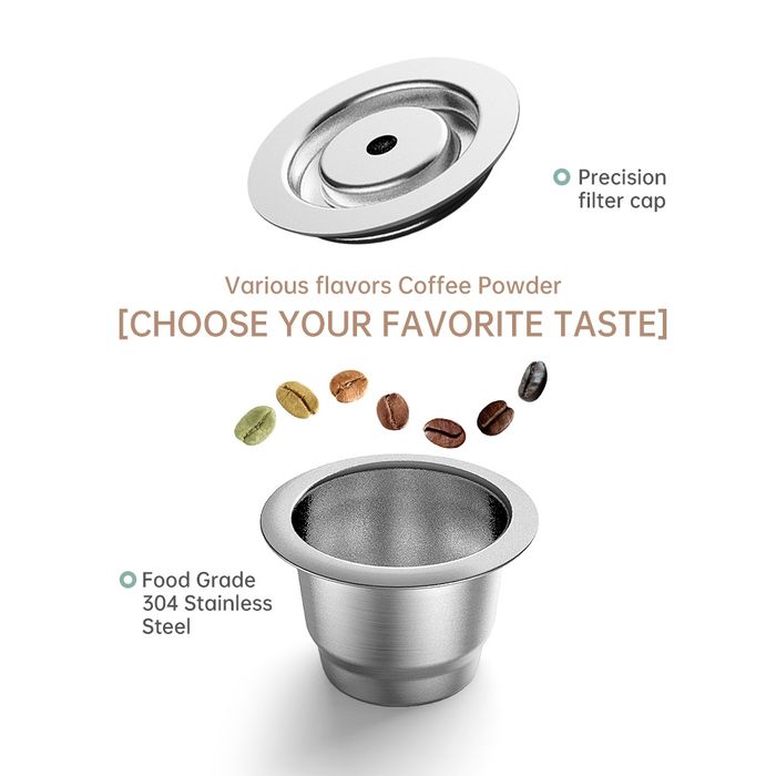 Продавам метална капсула за кафемашини  NESPRESSO