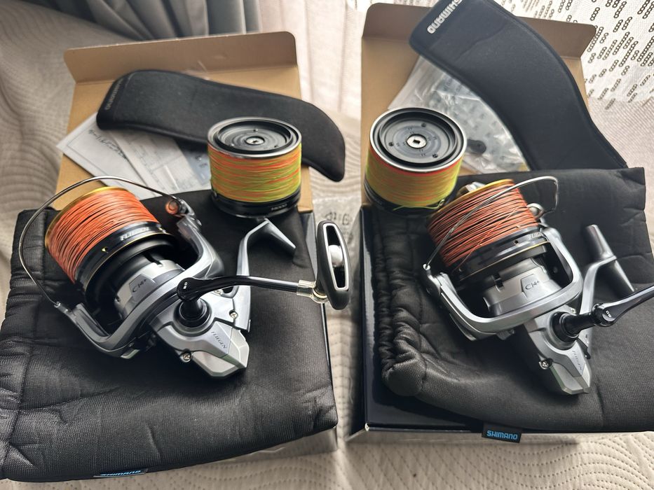 Mulinete Shimano Fliegen 35SD + tamburi Ultegra Ci4+