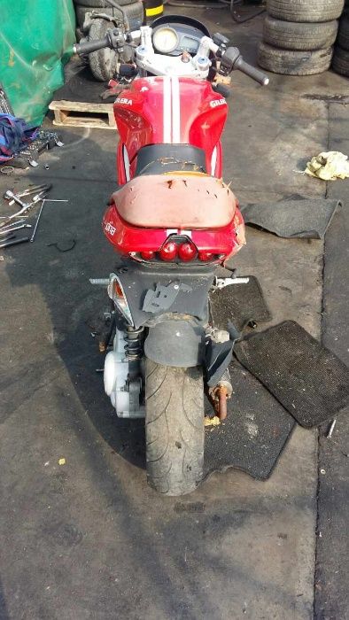 Gilera DNA-50-На части