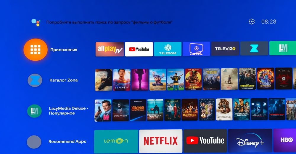 Q5 Smart box прошитый 1000 канал Смарт тв  приставка