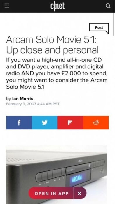 Arcam SOLO Movie 5.1 HiEnd 5x75W HDMI SACD Made inUK Preț MAGAZIN3000€