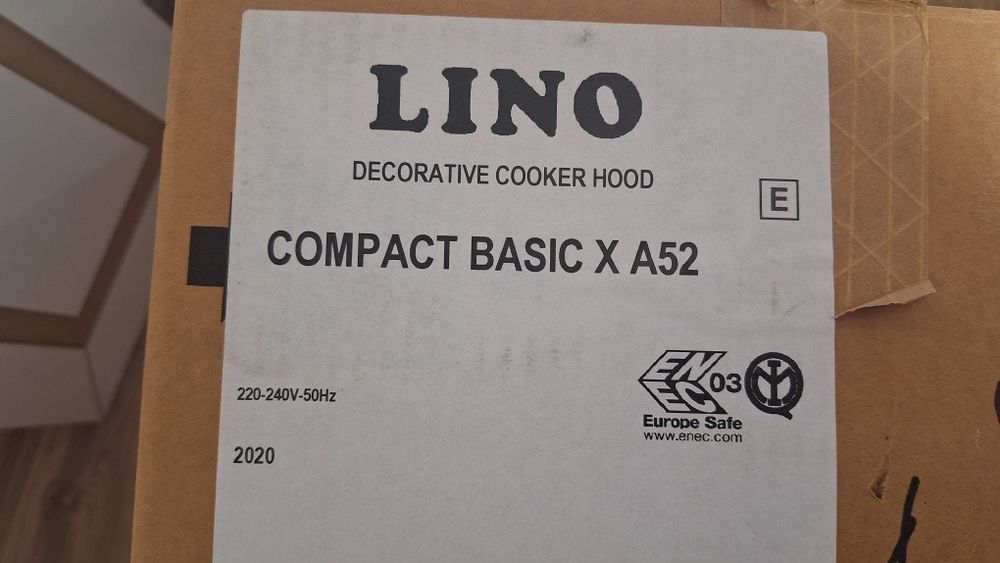 Аспиратор за пълно вграждане Lino X A52