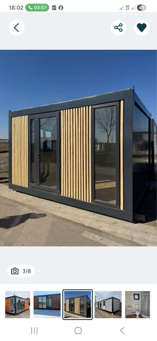 Vand containere modulare birou