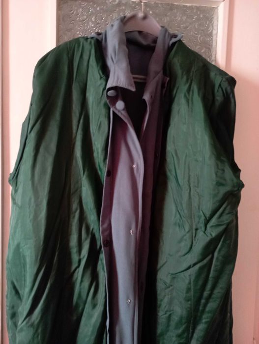 Дамски дълъг шлифер № 54 с дебела сваляща се подплата