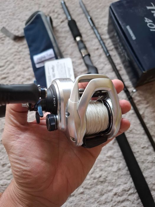 Ripple Fisher 74 и Shimano Tranx 401