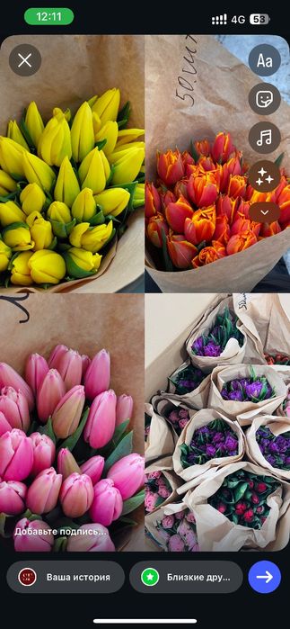 Тюльпаны на 8 марта