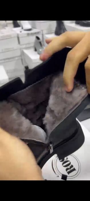 Модные зимние полусапжки