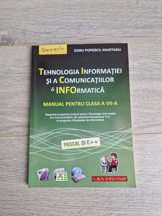 Manual TIC și Informatică clasa a 7a