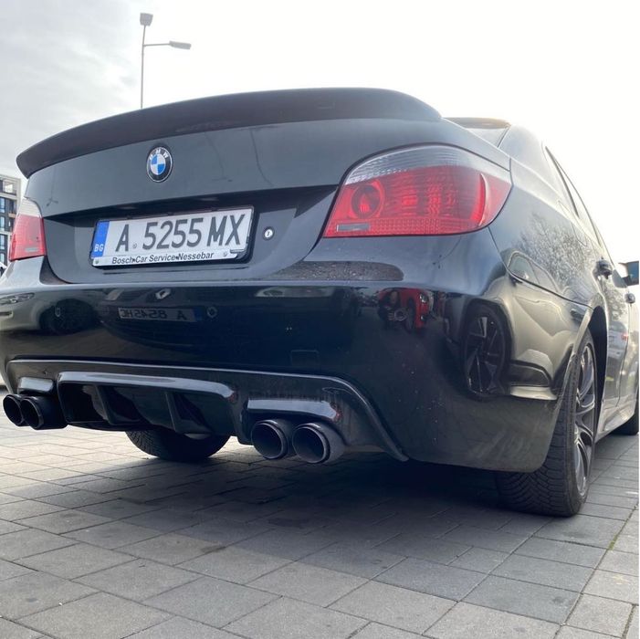 Задна Броня BMW E60 Седан M-Tech – Със и Без Отвори за Парктроник