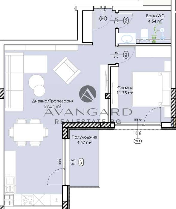 Продава се Двустаен апартамент в Пловдив, Център - 76 кв.м за 2009 €/кв.м - Снимка #3