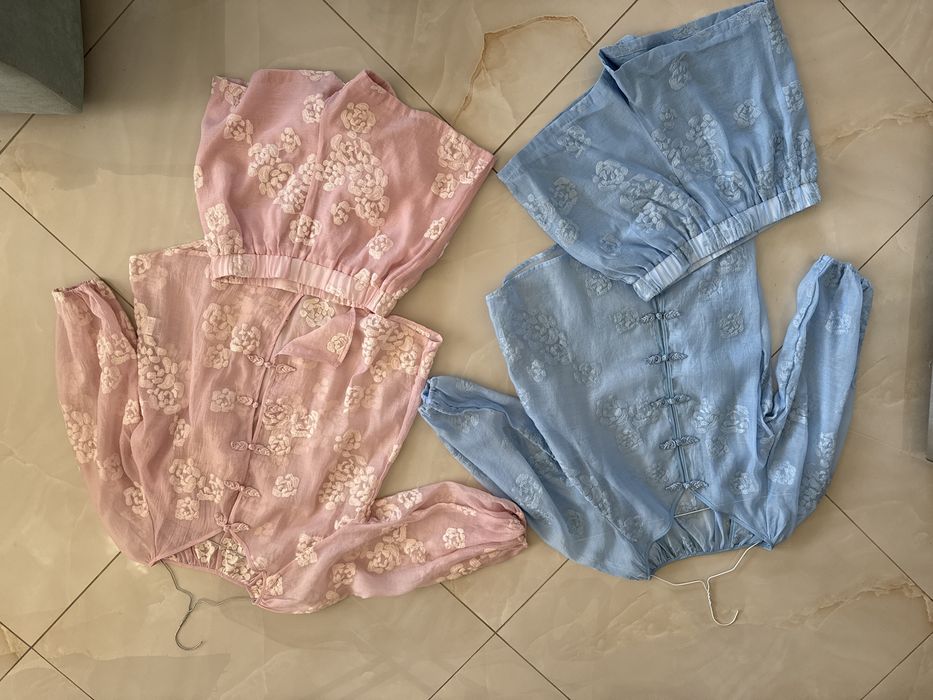 Дамска дълга рокля , гащеризон , комплект, сет , пола