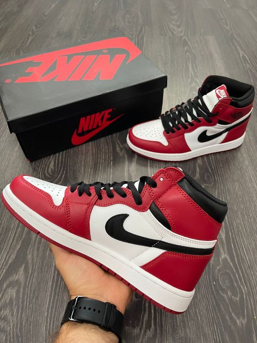 Jordan 1 retro high OG CHICAGO produs nou PIELE