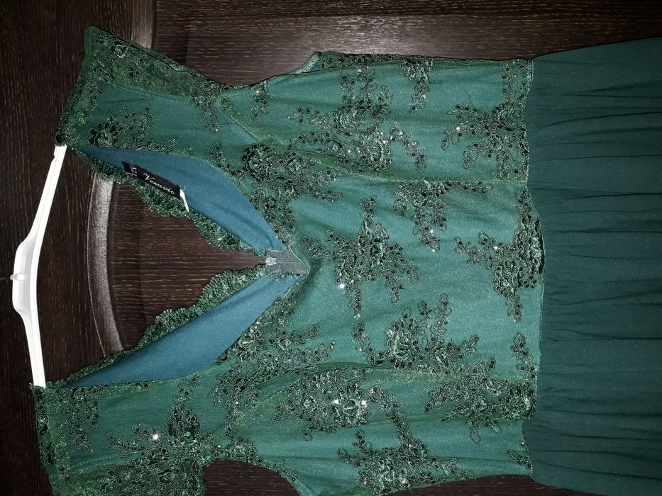 Rochie verde smarald