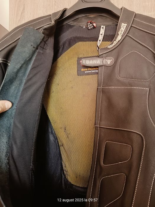 Costum moto piele barbati 56