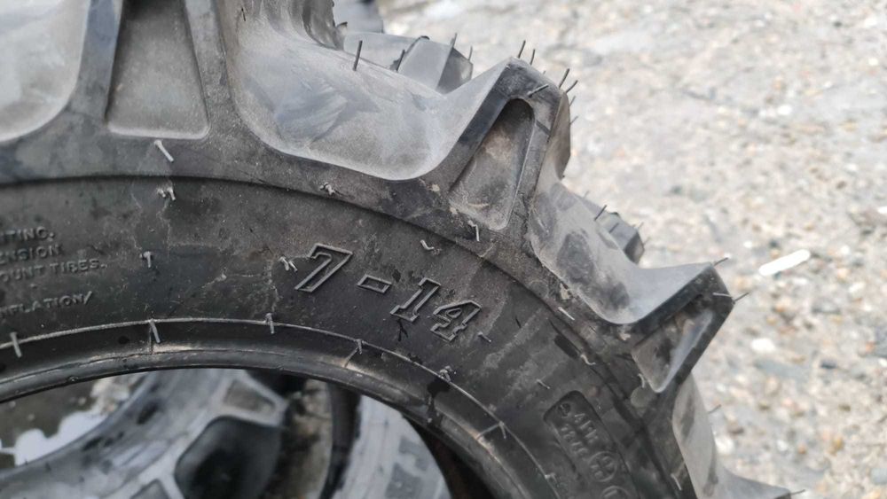 Cauciucuri noi 7-14 BKT 4 pliuri anvelope tractor japonez