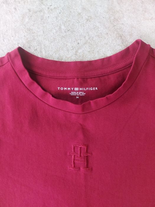 Tricou Tommy Hilfiger NOU, visiniu