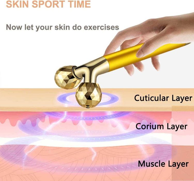 Amirce Face Massager - Set Aparate Masaj Facial