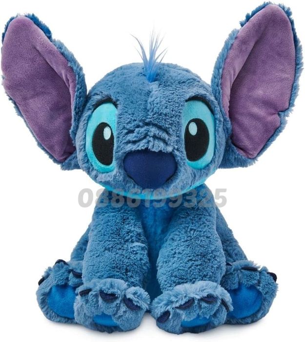 Голям плюшен Стич, 100см Голям и пухкав плюшен Стич Stitch 100cm