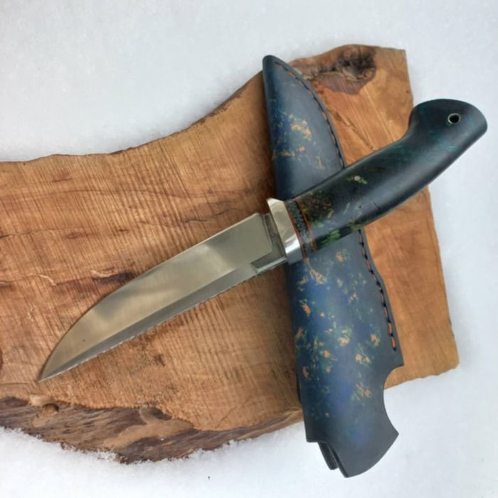 Ловен нож стомана Елмакс HRC-61 размер на острието 140 мн обща дължина