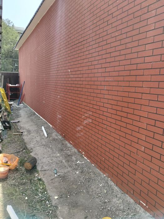 Фасад мраморная клинкер