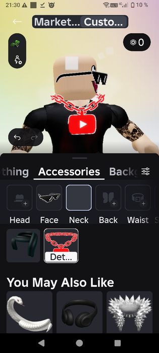 Даже аккаунт roblox