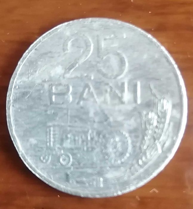 Moneda Republica Socialista 25 bani