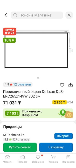 Проекционный экран