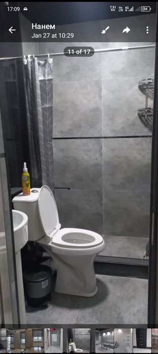 Лукс 1хонали квартира ижарага берилади