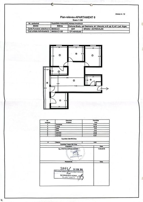 Apartament 4 camere + mansarda + 2 garaje