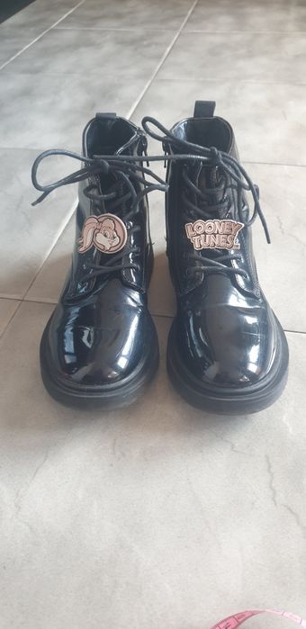 Черни лачени боти Lola Bunny 36 номер