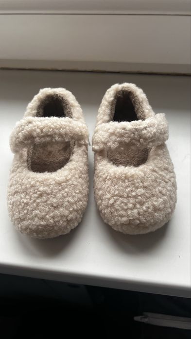 Классные теплые балетки для девочки