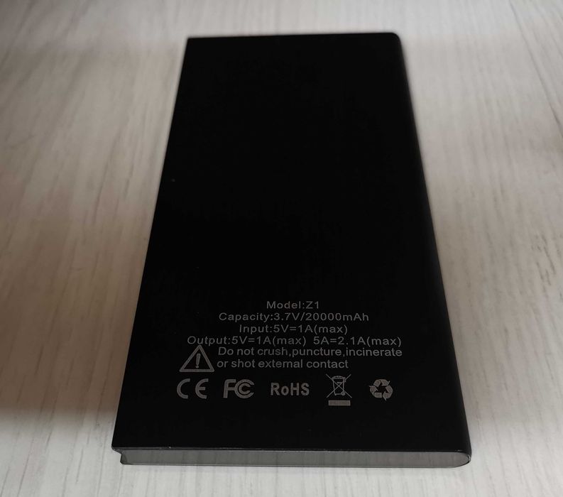 20 000 mAh Преносима Външна Батерия Z1