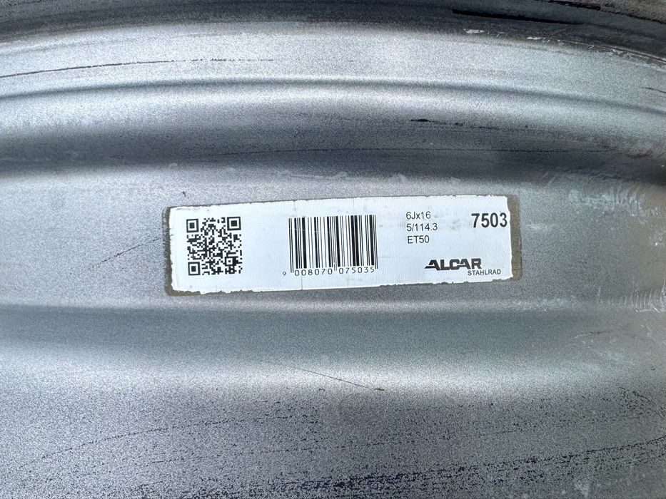 2бр.Оригинални джанти 16" 5x114.3 за Renault Trafic,Opel Vivaro,Duster