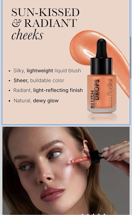 Rodial blush drops APRICOT SORBET