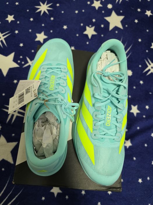 Adidas Adizero Evo SL,Flash Aqua,mar.45/29,noi-nouți,model superb