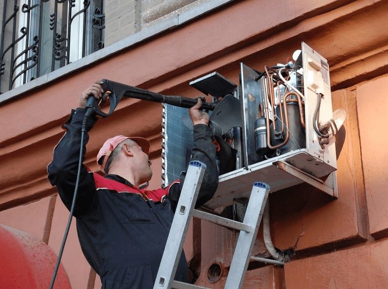 Установка кондиционер