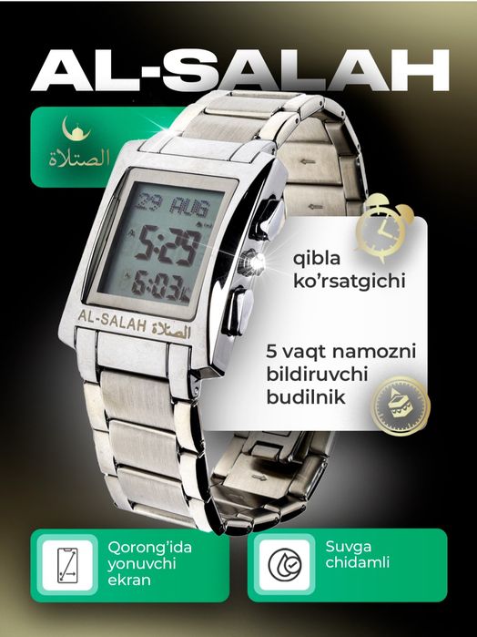 AI SALAH aqlli soat  Sovgʻa uchun eng ideal tanlov  + SUMKA