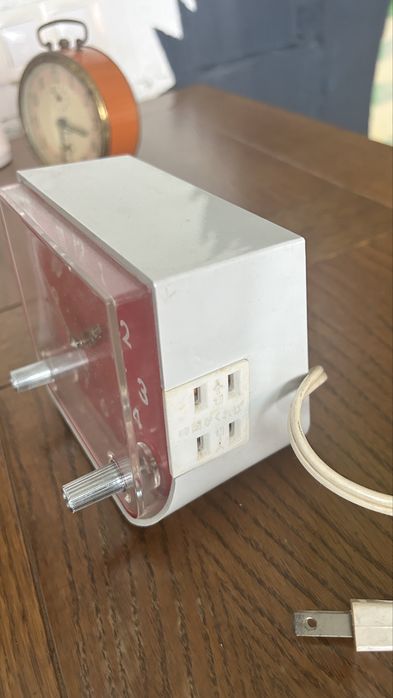 Eлектрически будилник SEIKO – Япония, 1969 г. space age, pop art