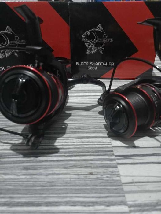 Set 2 Mulinete pro fl black Shadow 6000 9 rulmenti