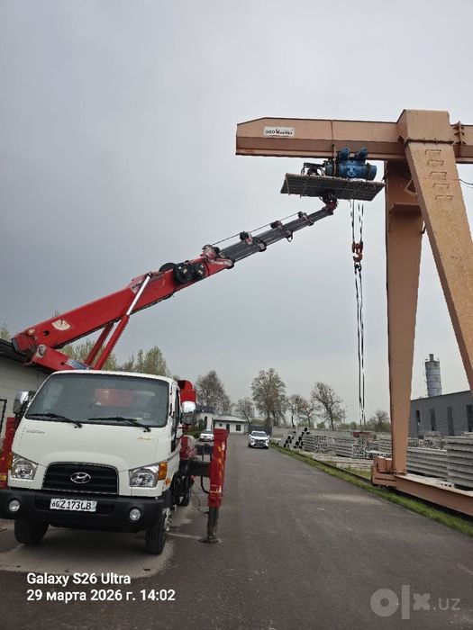 Услуга автовышки Андижан 17 до 45 метров